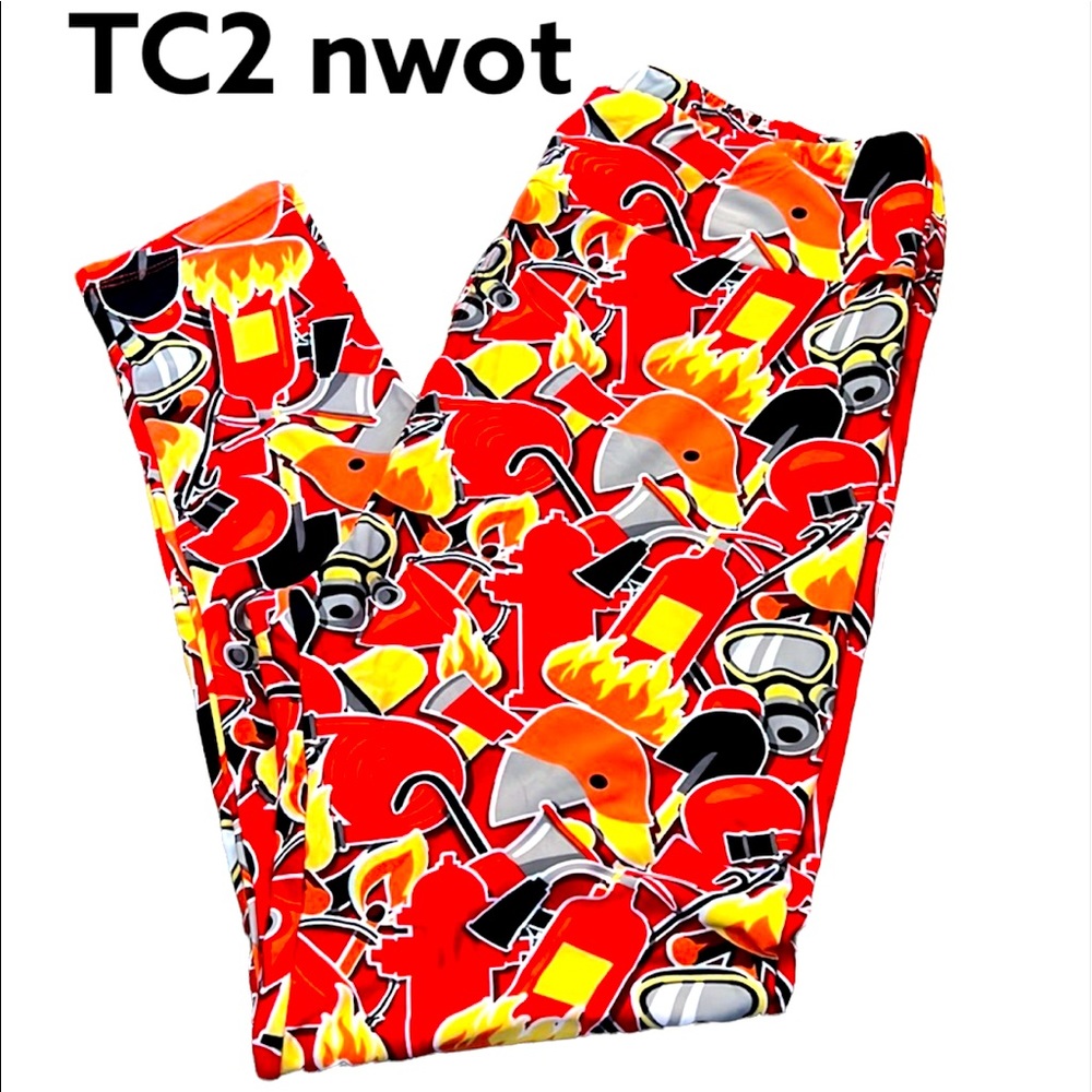 LULAROE FIREFIGHTER LEGGINGS